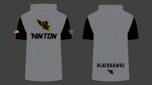 2025 Blackhawk Retro Inspired Short Sleeve Hoodie