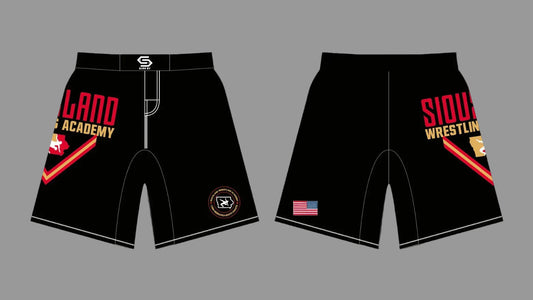 2026 SWA FRECO Black Sublimated Fight Shorts