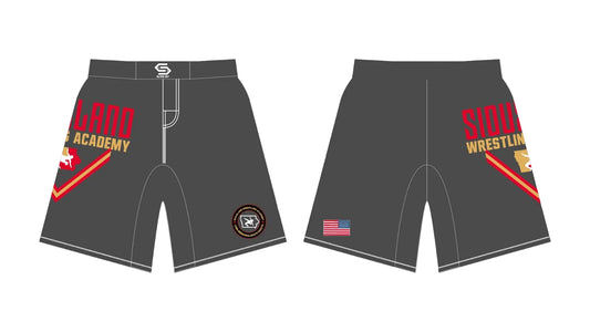 2026 SWA FRECO Grey Sublimated Fight Shorts