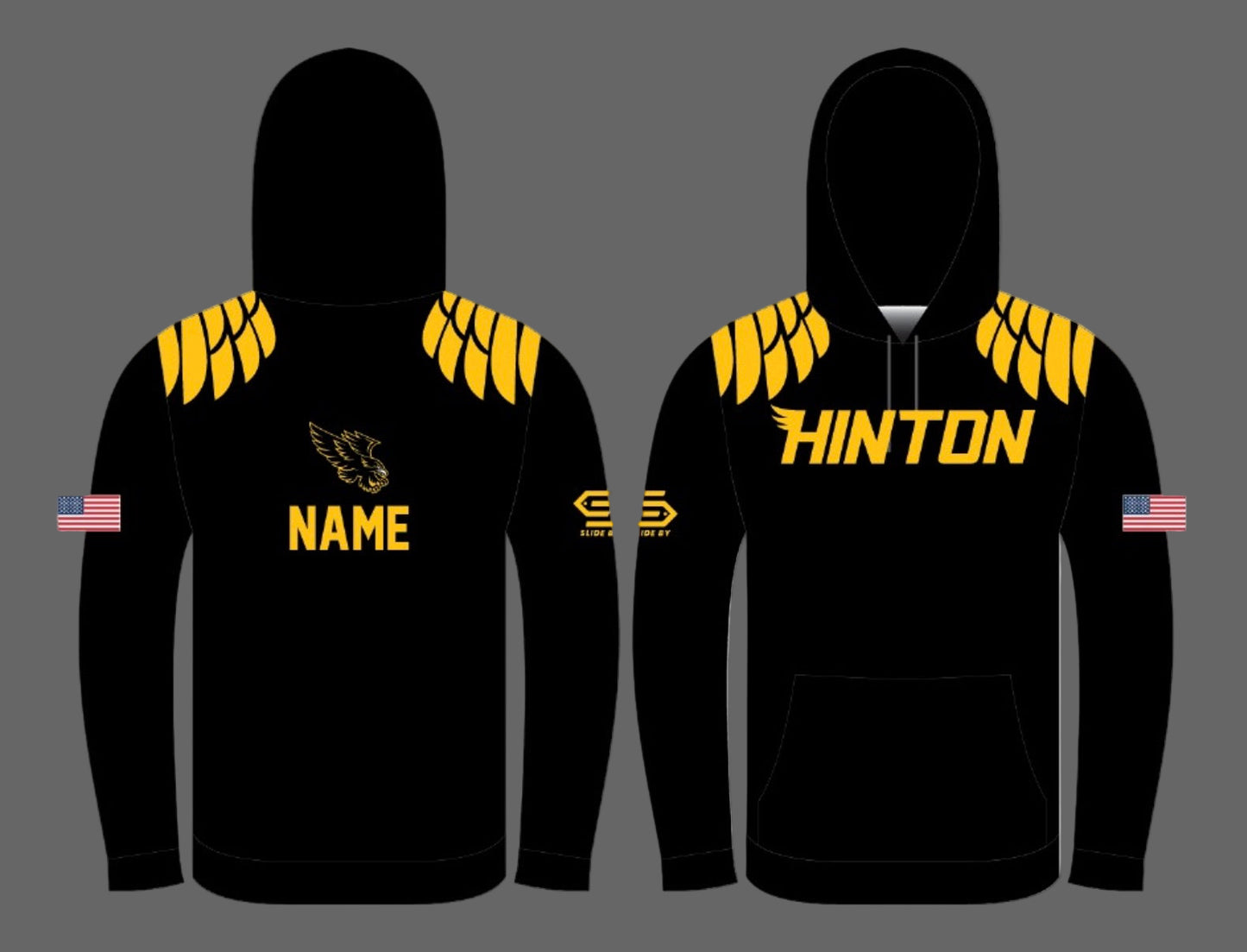 2025 Mathawks Winged Hoodie W/Name
